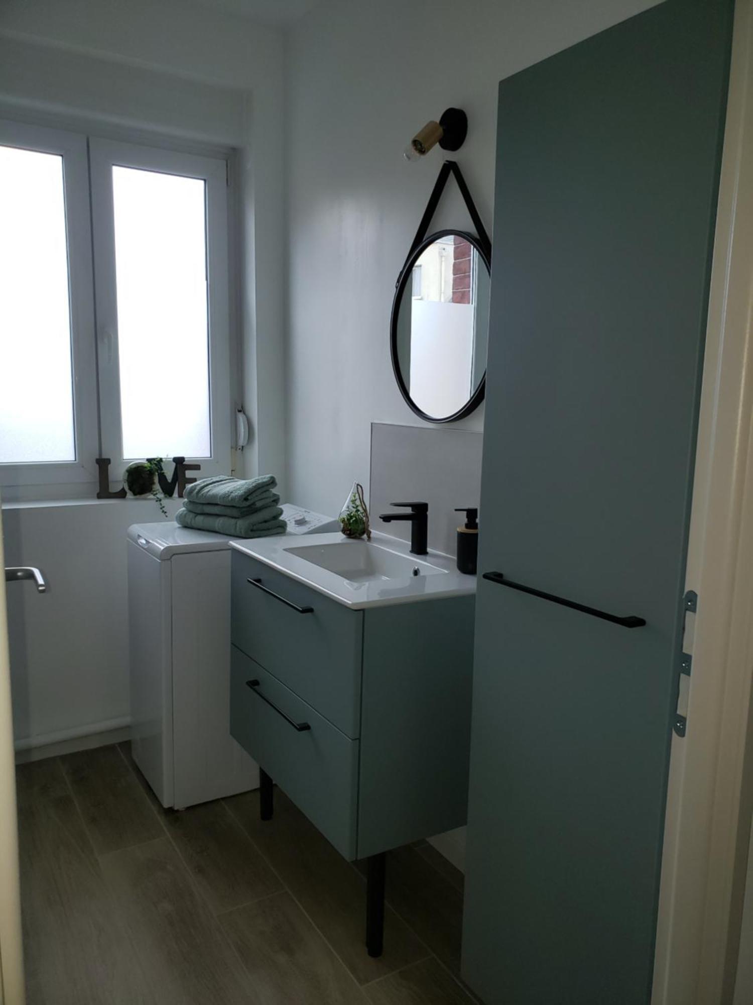 אבוויל Appartement Chez Virginie Et Freddy מראה חיצוני תמונה