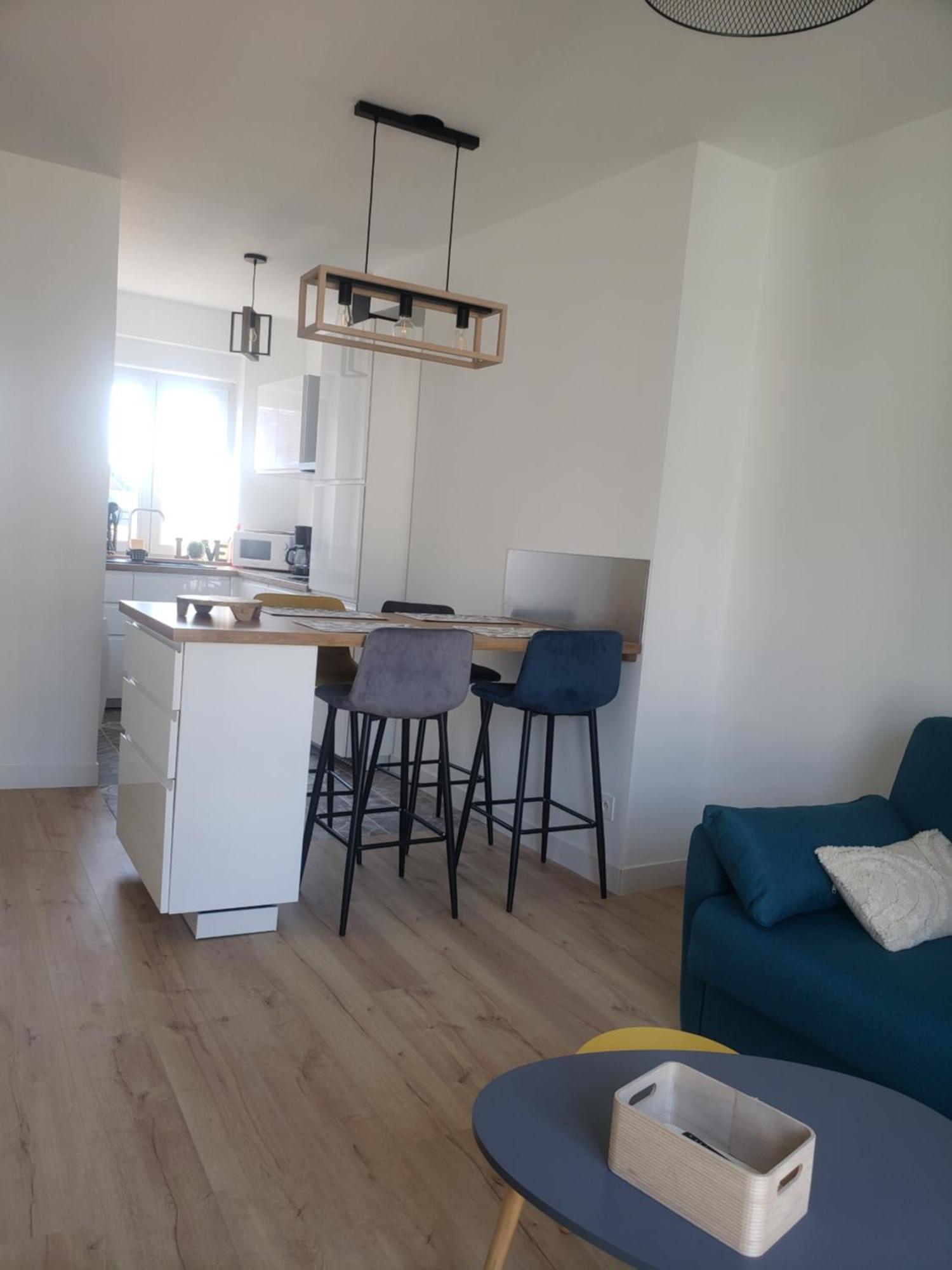 אבוויל Appartement Chez Virginie Et Freddy מראה חיצוני תמונה